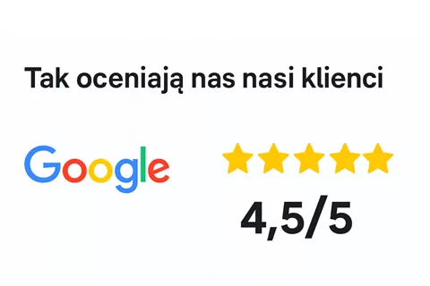 oceny Compensa w Google