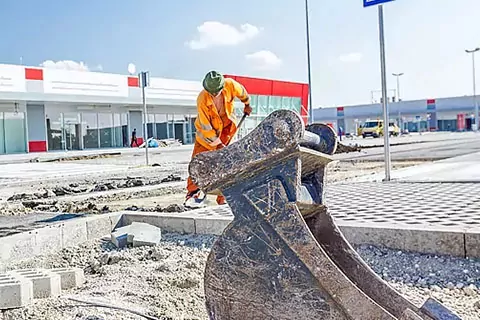 Ubezpieczenie maszyn - koparka