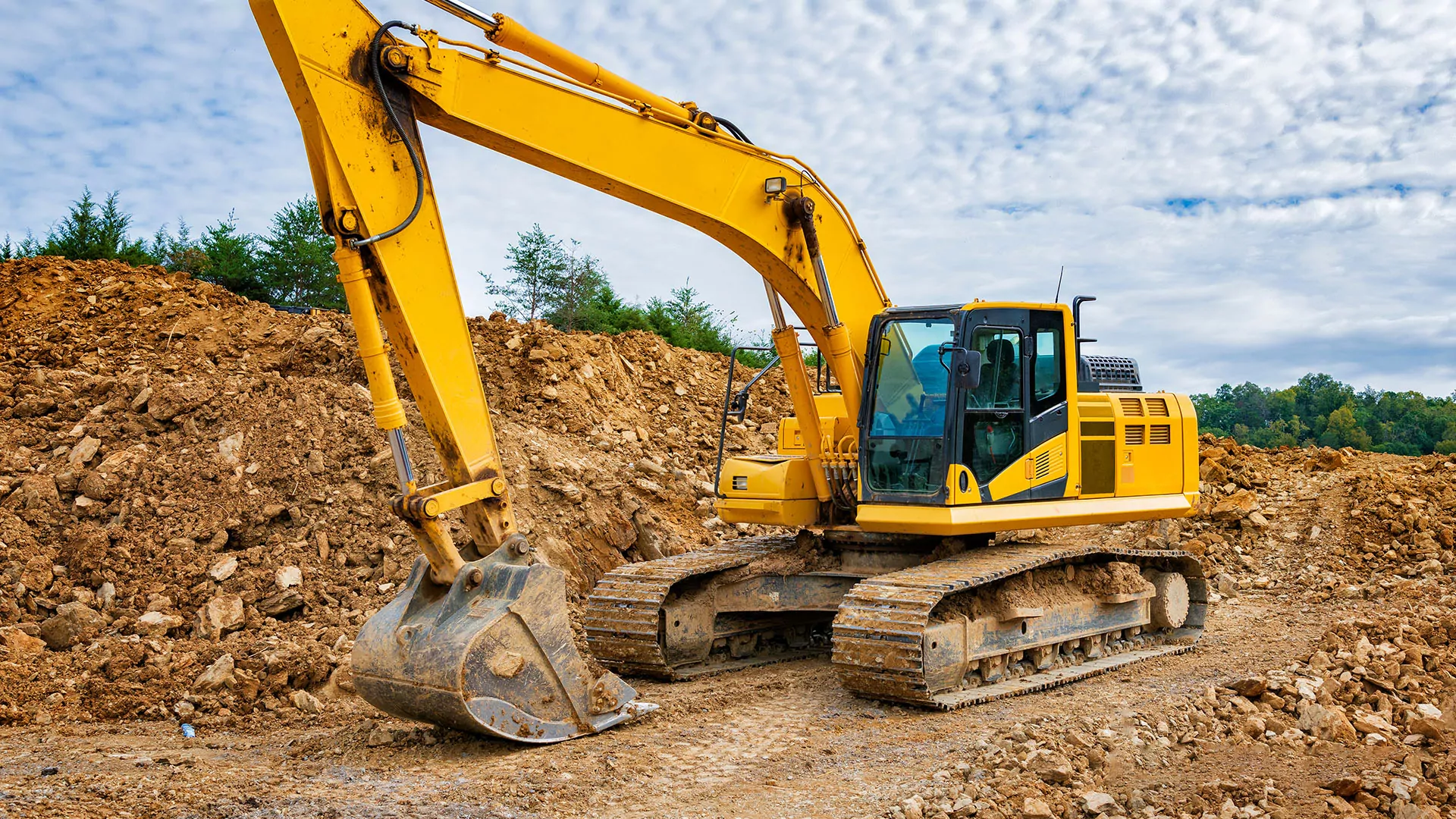 Ubezpieczenie maszyn - koparka